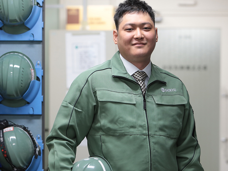 計画通りに施工を進めていくその責任と達成感